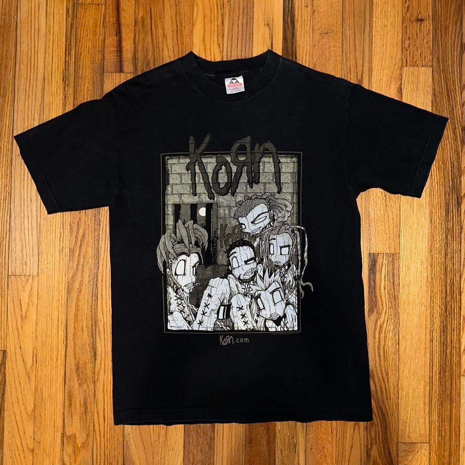 Alstyle × Band Tees × Vintage Vintage 2000 KORN Sick And Twisted Tour Band T Shirt size M Size US M / EU 48-50 / 2 - 1 Thumbnail