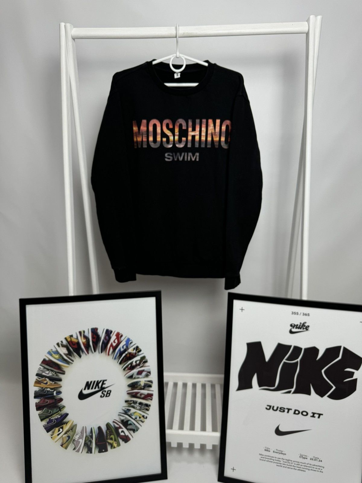 Moschino Rare Moschino Swim Sweatshirt Size US M / EU 48-50 / 2 - 1 Thumbnail