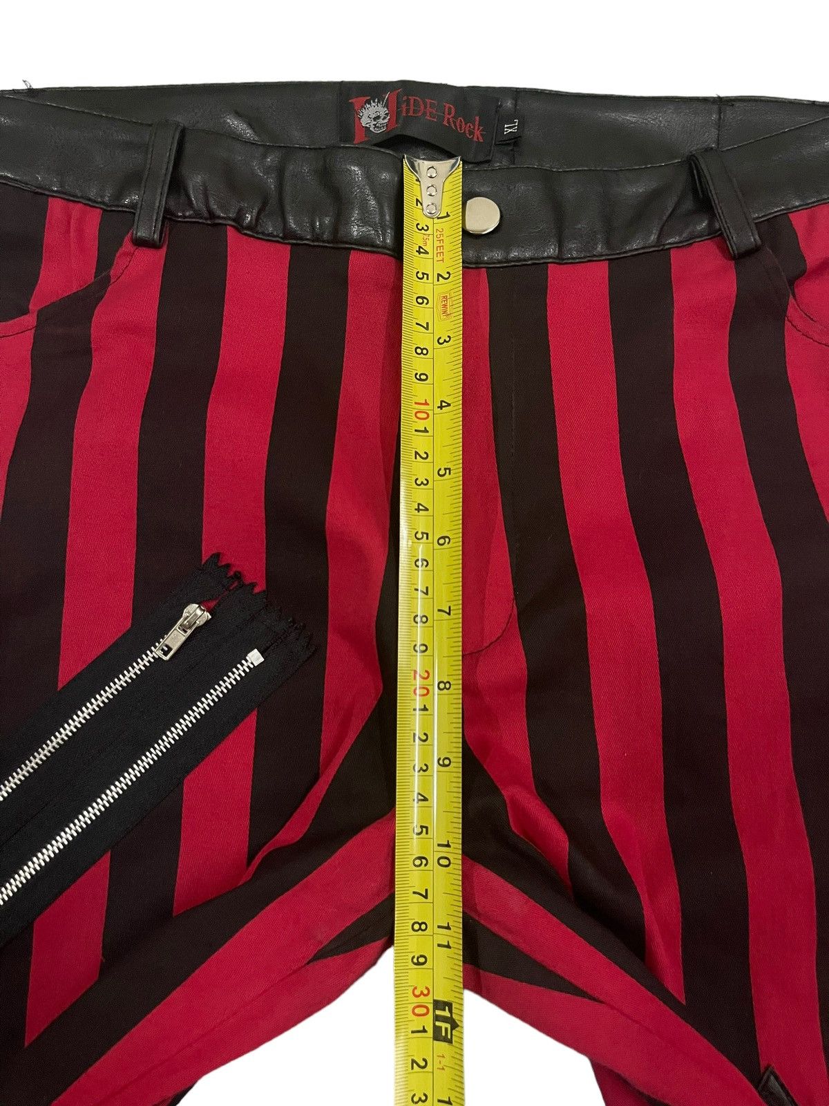Seditionaries Vintage Japanese Brand Punk Stripe Bondage Style Pants Size US 31 - 13 Thumbnail