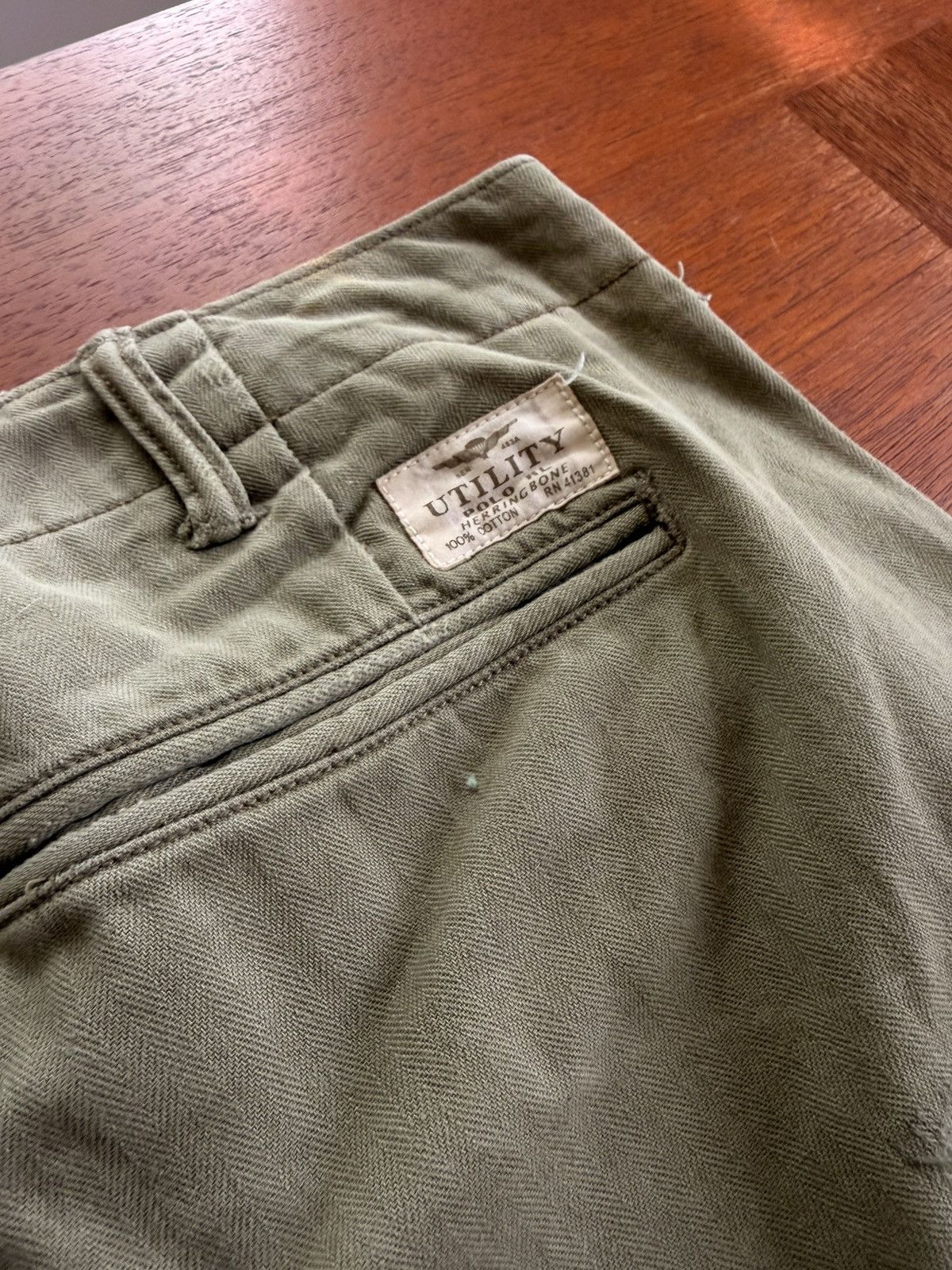 Polo Ralph Lauren Polo Ralph Lauren distressed hbt army pants Size US 30 / EU 46 - 5 Thumbnail