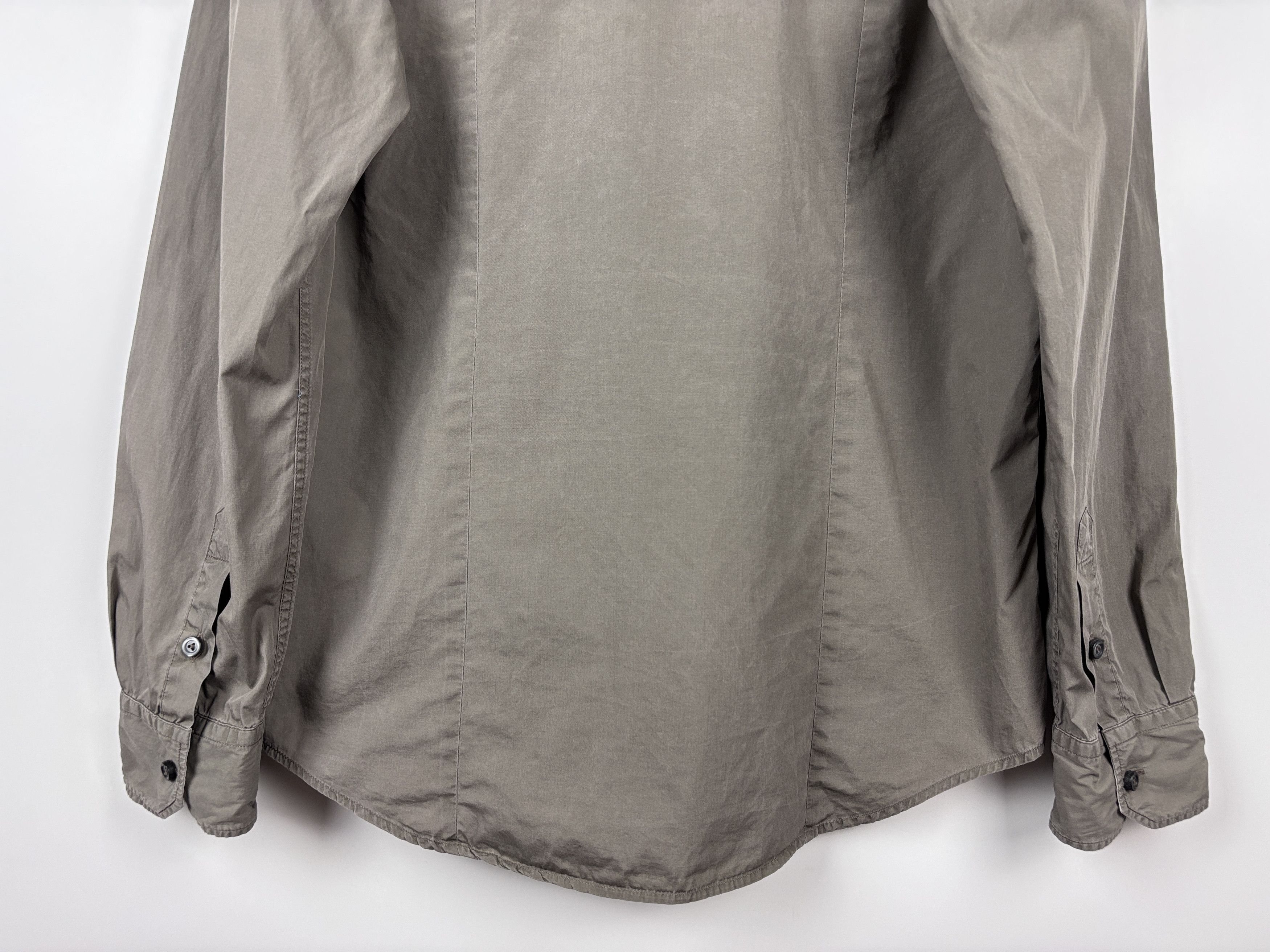 Dolce & Gabbana × Vintage Vintage Dolce & Gabbana Button Up Shirt Gray Mens Size 54 Size US M / EU 48-50 / 2 - 7 Thumbnail