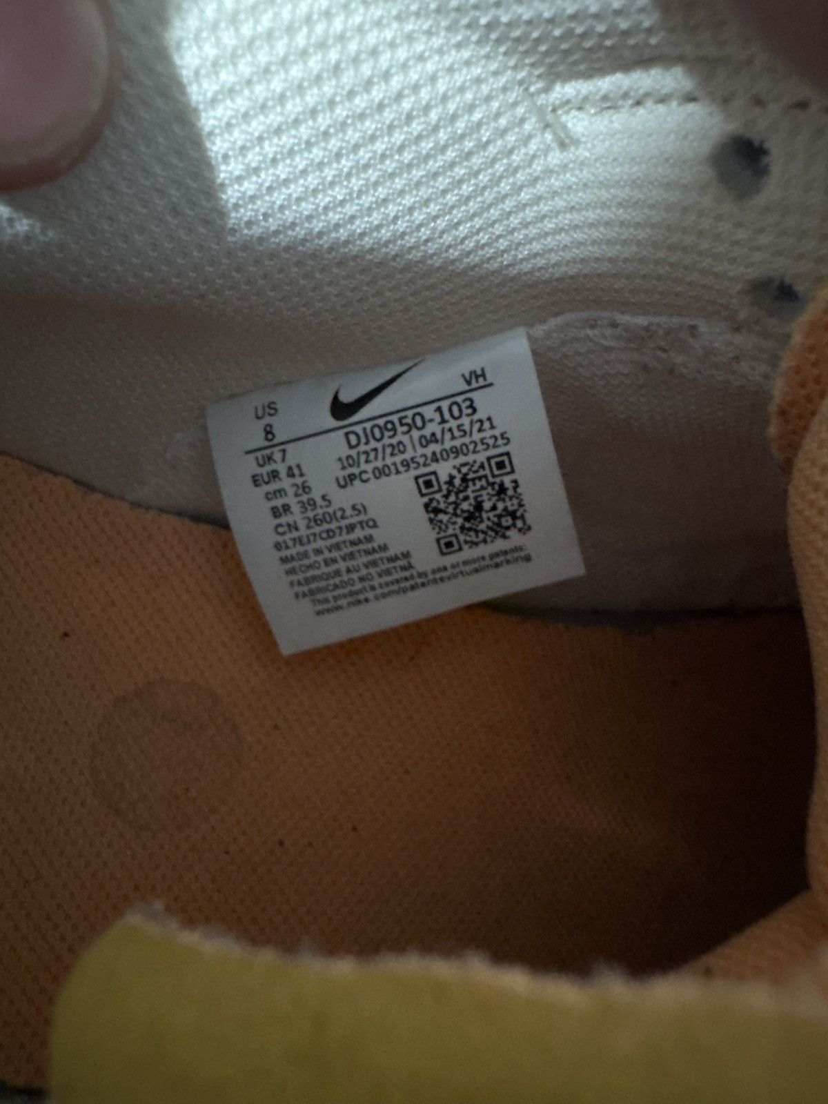 Nike Nike Dunk Off White Lot 40 - Used - 100% Authentic Size US 8 / EU 41 - 10 Thumbnail