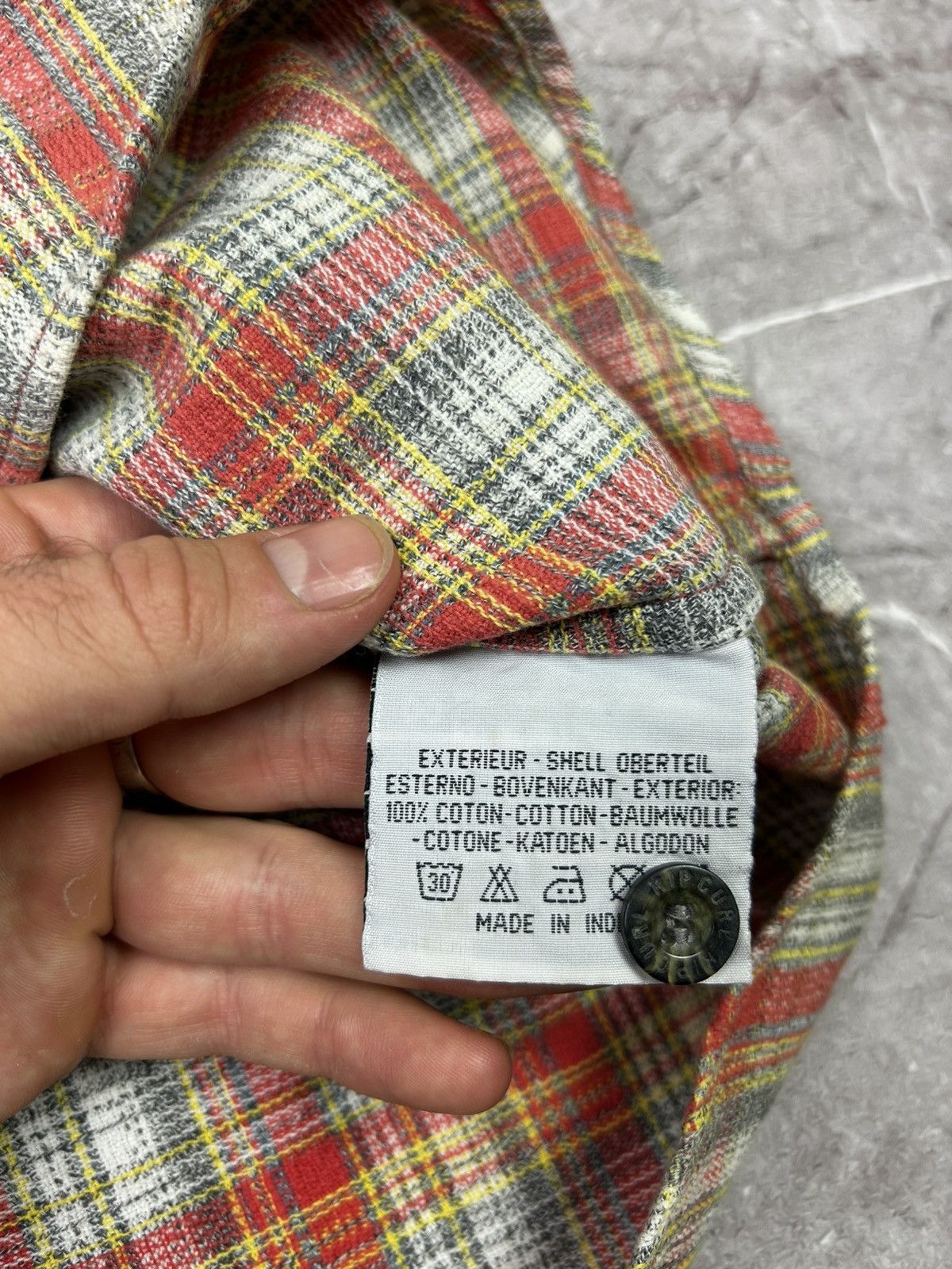 Rip Curl Vintage Rip Curl Flannel Button Up Shirt Size US L / EU 52-54 / 3 - 9 Thumbnail