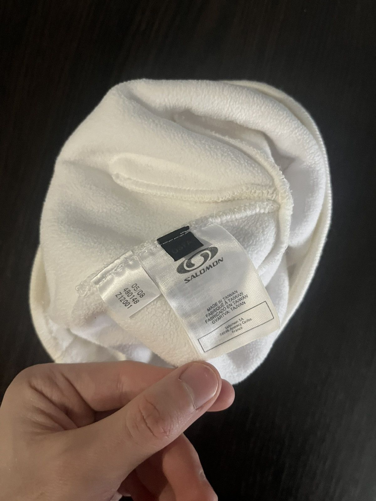 Salomon Rare Vintage Salomon beanie hat y2k Big logo tight fit Size ONE SIZE - 3 Thumbnail