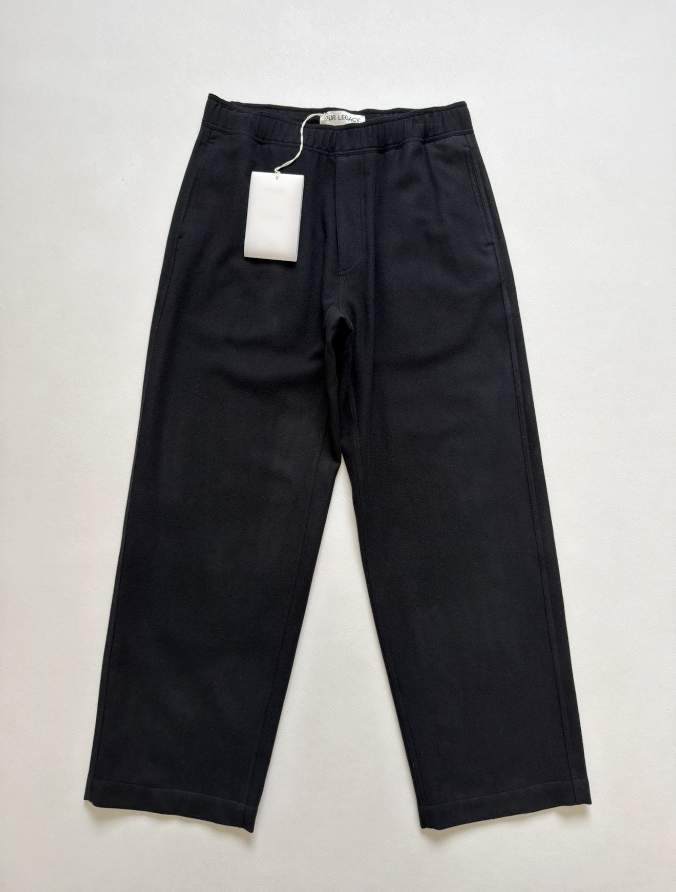 Our Legacy Brushed Black Wool Drape Trousers Size US 32 / EU 48 - 13 Thumbnail