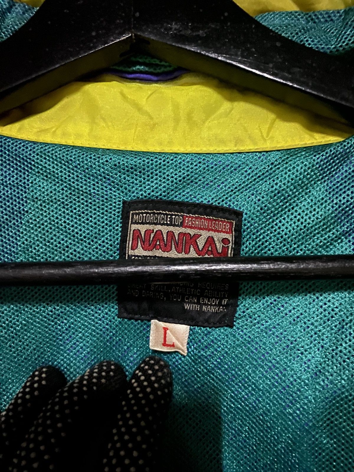Japanese Brand Vintage NANKAI Motorcycle Racing Jacket Purple Windbreaker Size US L / EU 52-54 / 3 - 12 Thumbnail