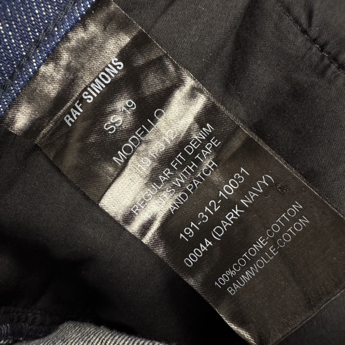 Raf Simons Raf Simons SS19 TR NSF RM RS Jeans Size US 30 / EU 46 - 7 Thumbnail