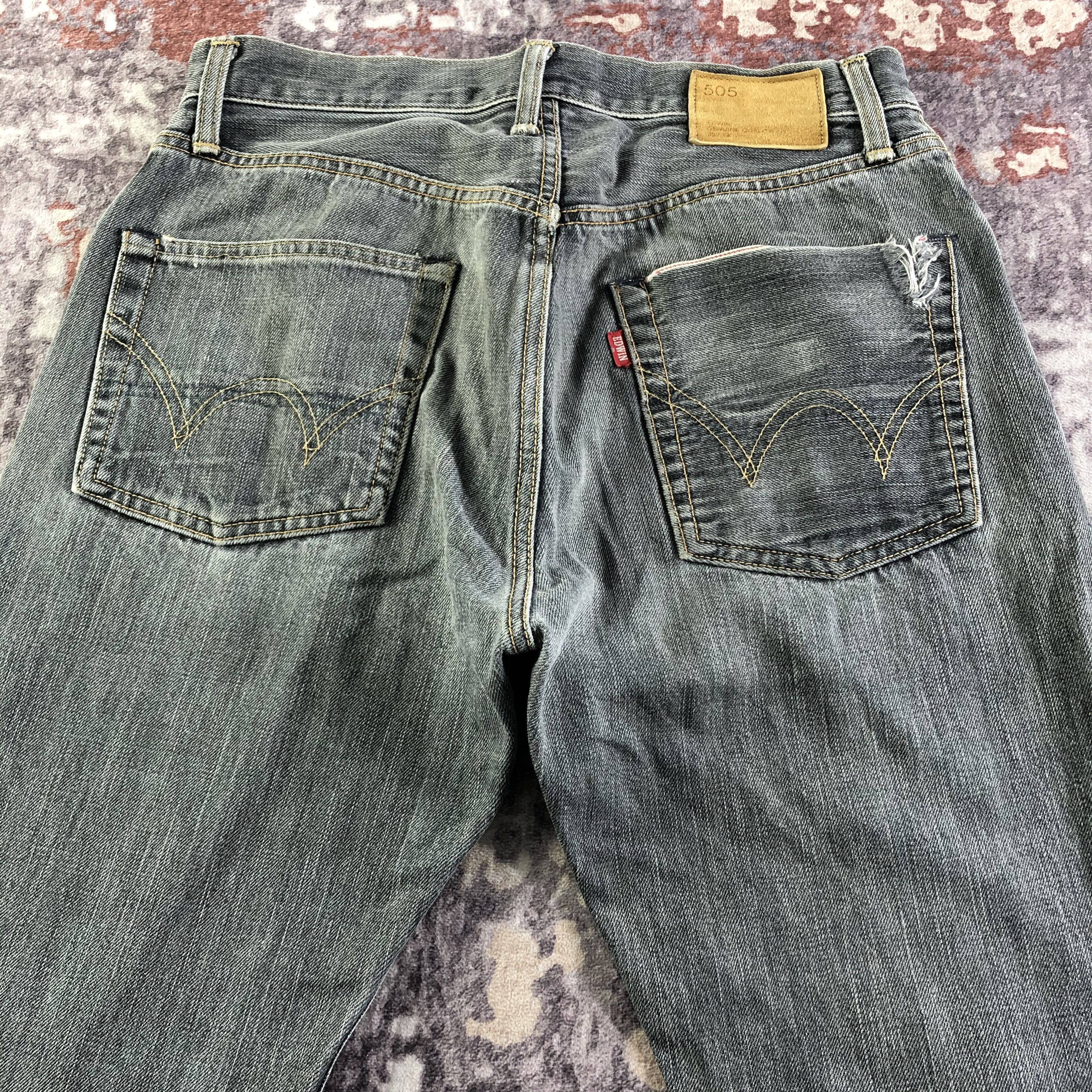 Edwin Vintage Edwin 505 Selvedge Jeans-JM3529 Size US 31 - 5 Thumbnail
