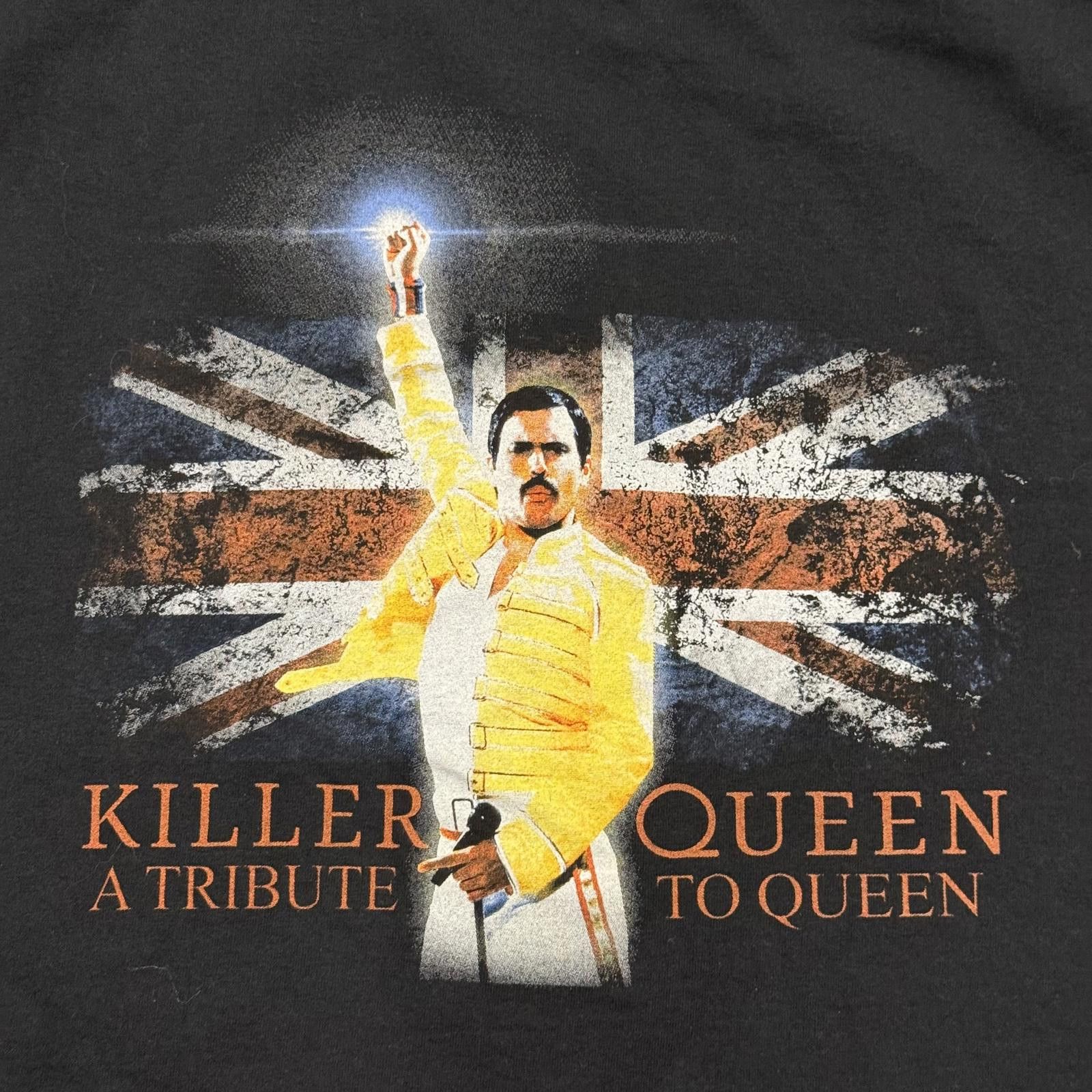 Gildan Killer Queen Freddie Mercury Tribute T-shirt Rock Band - M Size US L / EU 52-54 / 3 - 2 Thumbnail