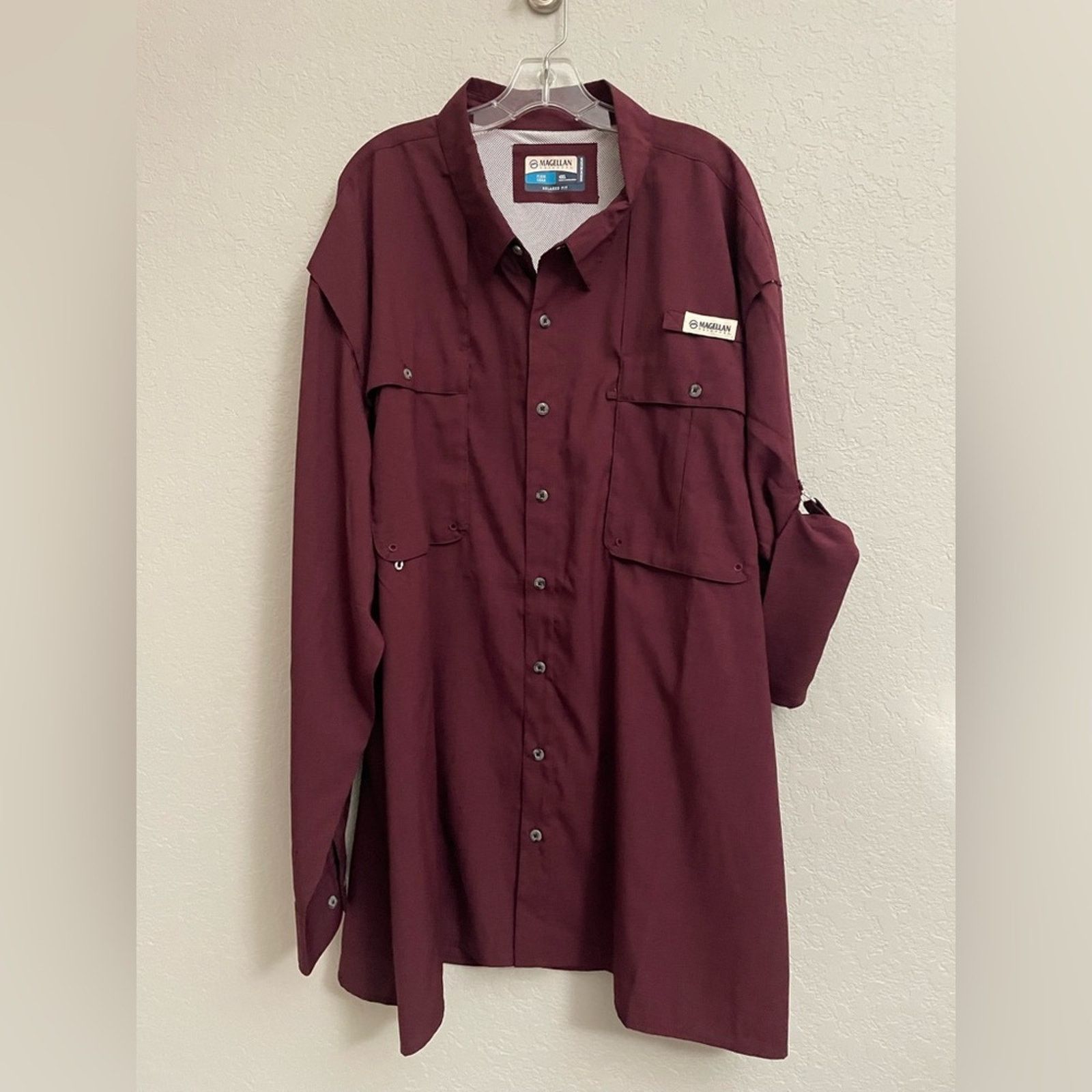 Other Magellan Fish Gear Aransas Pass Heather Long Sleeve Men 4XL Size US XXL / EU 58 / 5 - 1 Thumbnail