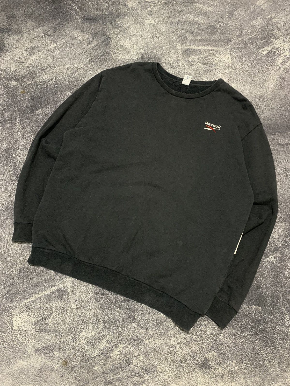 Reebok Reebok big logo crewneck Size US XXL / EU 58 / 5 - 2 Thumbnail