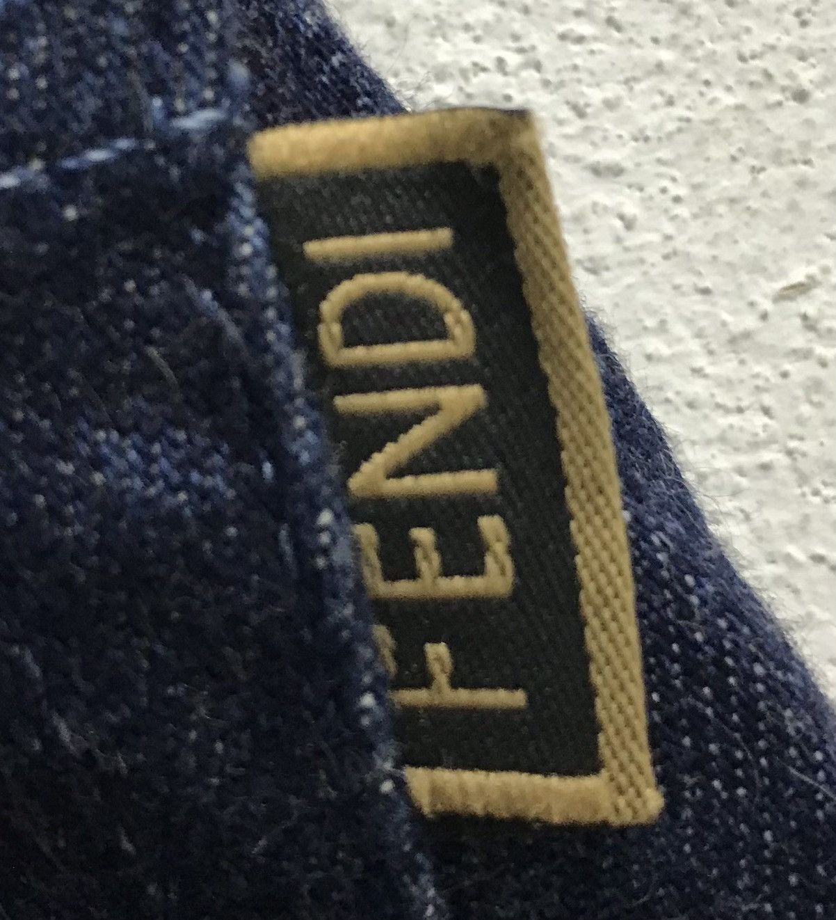 Fendi × Vintage Vintage Fendi Jeans Made In Italy Denim Pants Size US 27 - 10 Thumbnail
