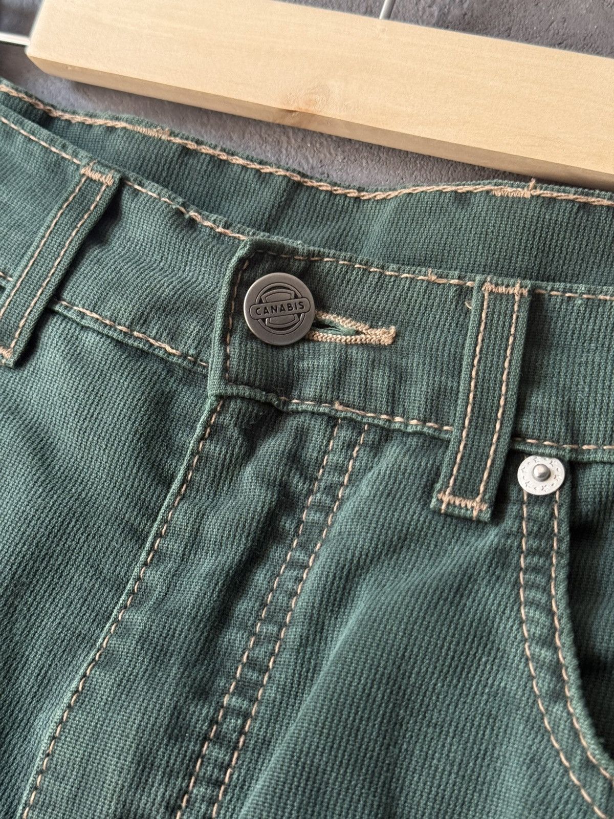 Other Vintage Canabis Basic Jeanswear Corduroy Pants Size US 32 / EU 48 - 2 Thumbnail