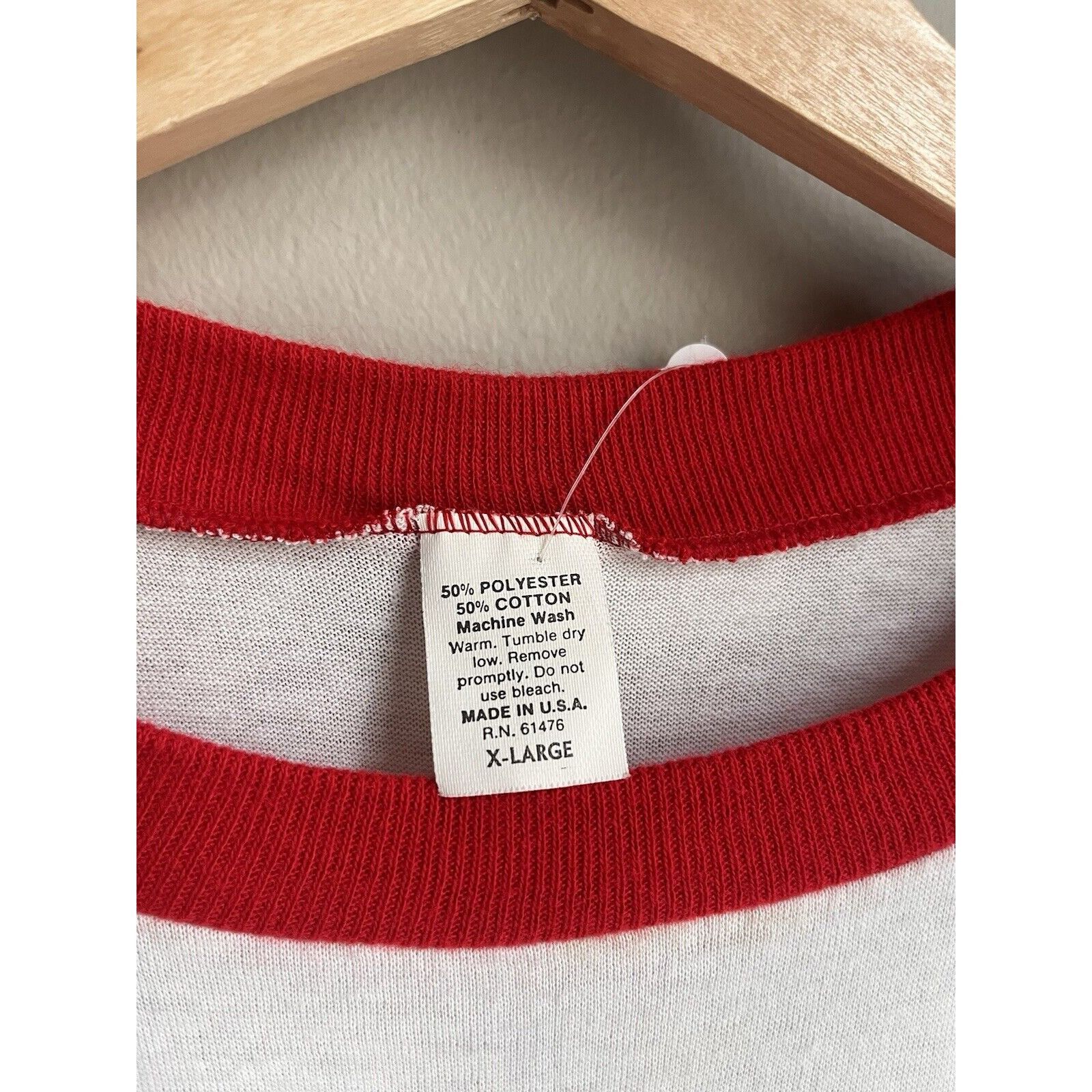 Vintage TRUE VINTAGE EDGEWATER CASINO SINGLE STITCH GRAPHIC TEE 80S Size US XL / EU 56 / 4 - 5 Thumbnail
