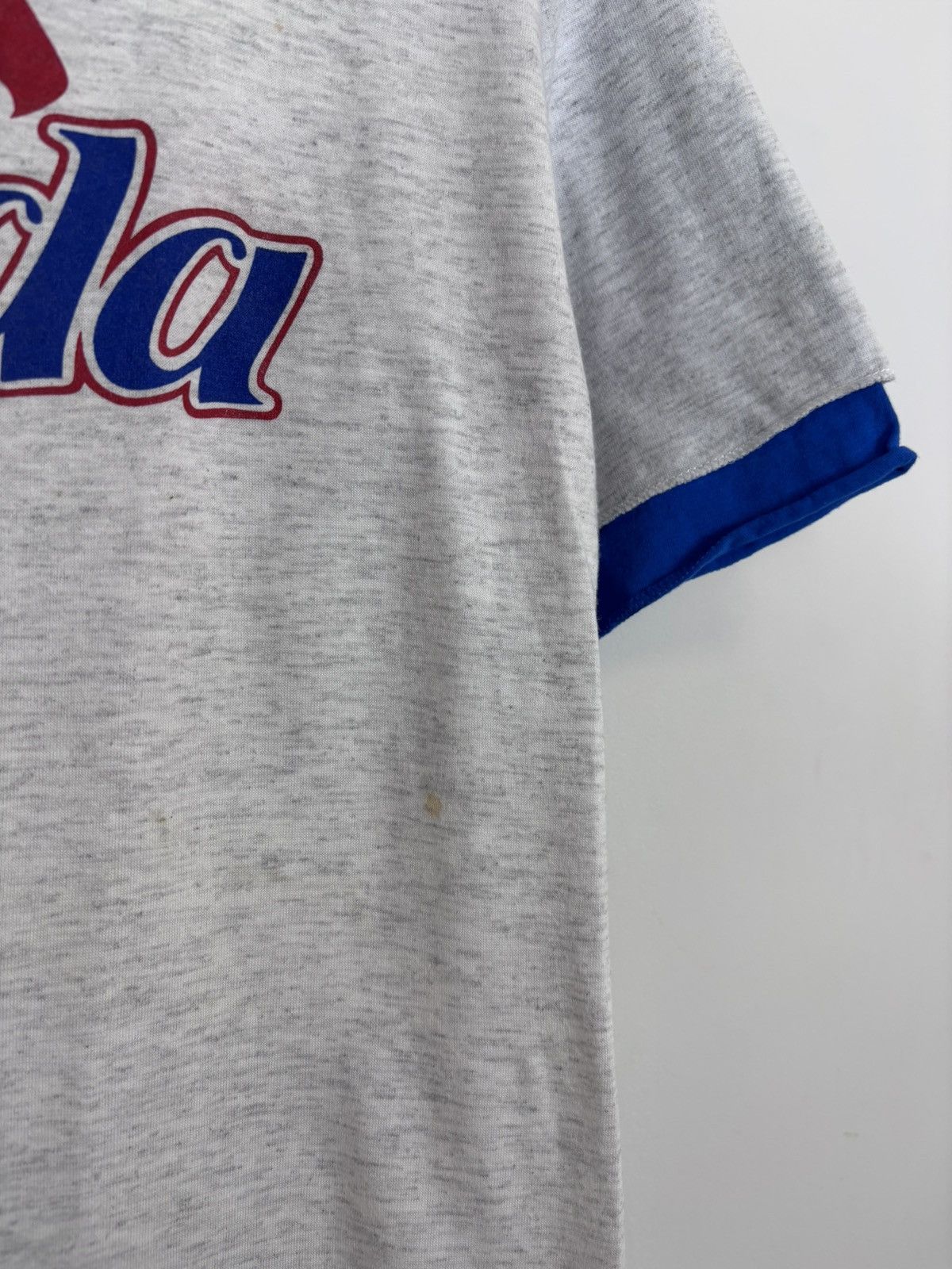 Vintage Vintage 1990s Canada Flag Big Graphic Logo Grey T-Shirt Tee Size US M / EU 48-50 / 2 - 6 Thumbnail