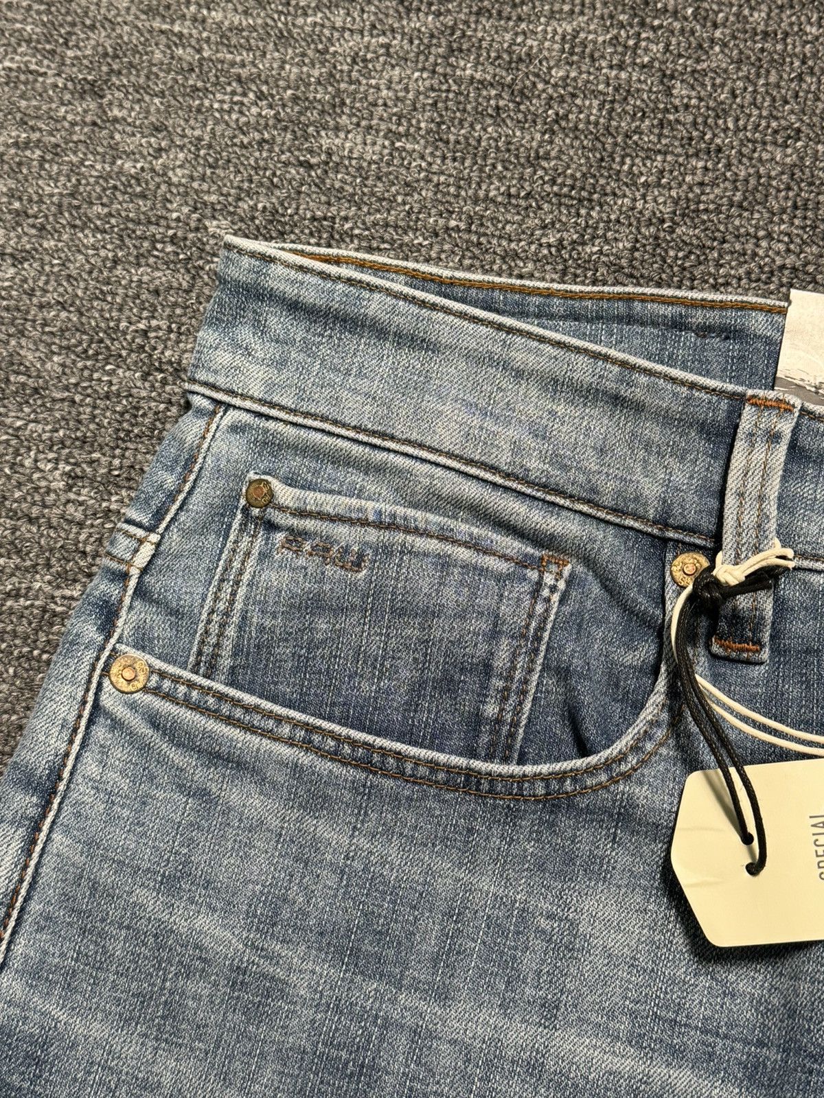 G-Star G-Star Raw 3301 Loose Jeans Faded Denim W30 L32 Casual Fit Size US 30 / EU 46 - 6 Thumbnail