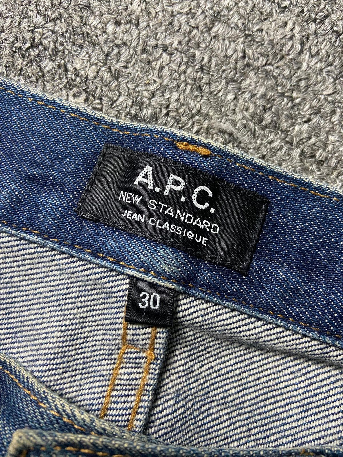 A.P.C. A.P.C New Standard Classique Denim Jeans (153) Size US 31 - 3 Thumbnail