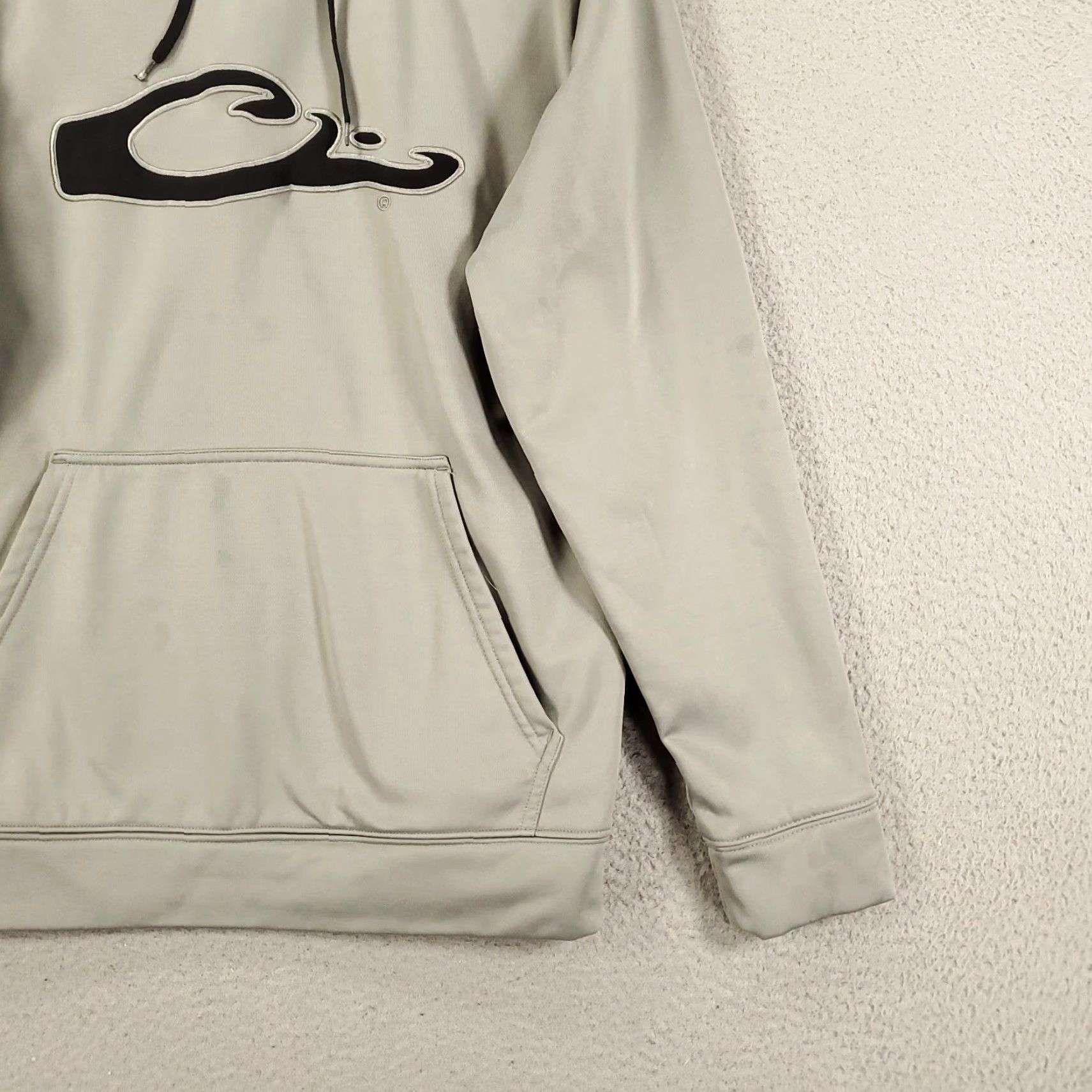 Vintage VINTAGE Drake Waterfowl Hoodie Pullover Jacket Mens Small Gray Duck Hunting Hooded Size US S / EU 44-46 / 1 - 4 Thumbnail