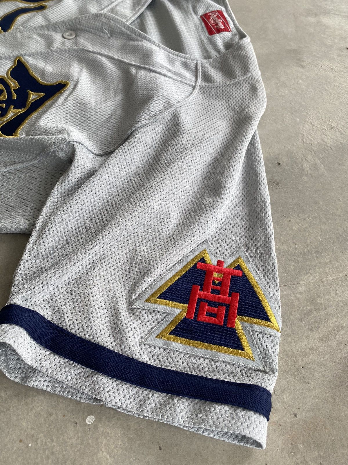 Vintage VINTAGE RAWLINGS WINDLAND BASEBALL JERSEY Size US L / EU 52-54 / 3 - 3 Thumbnail