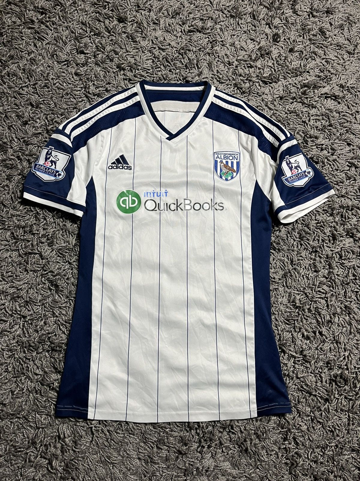 Adidas ADIDAS WEST BROMWICH ALBION 2014/15 DAN #11 TRIKOT JERSEY Size US M / EU 48-50 / 2 - 1 Thumbnail