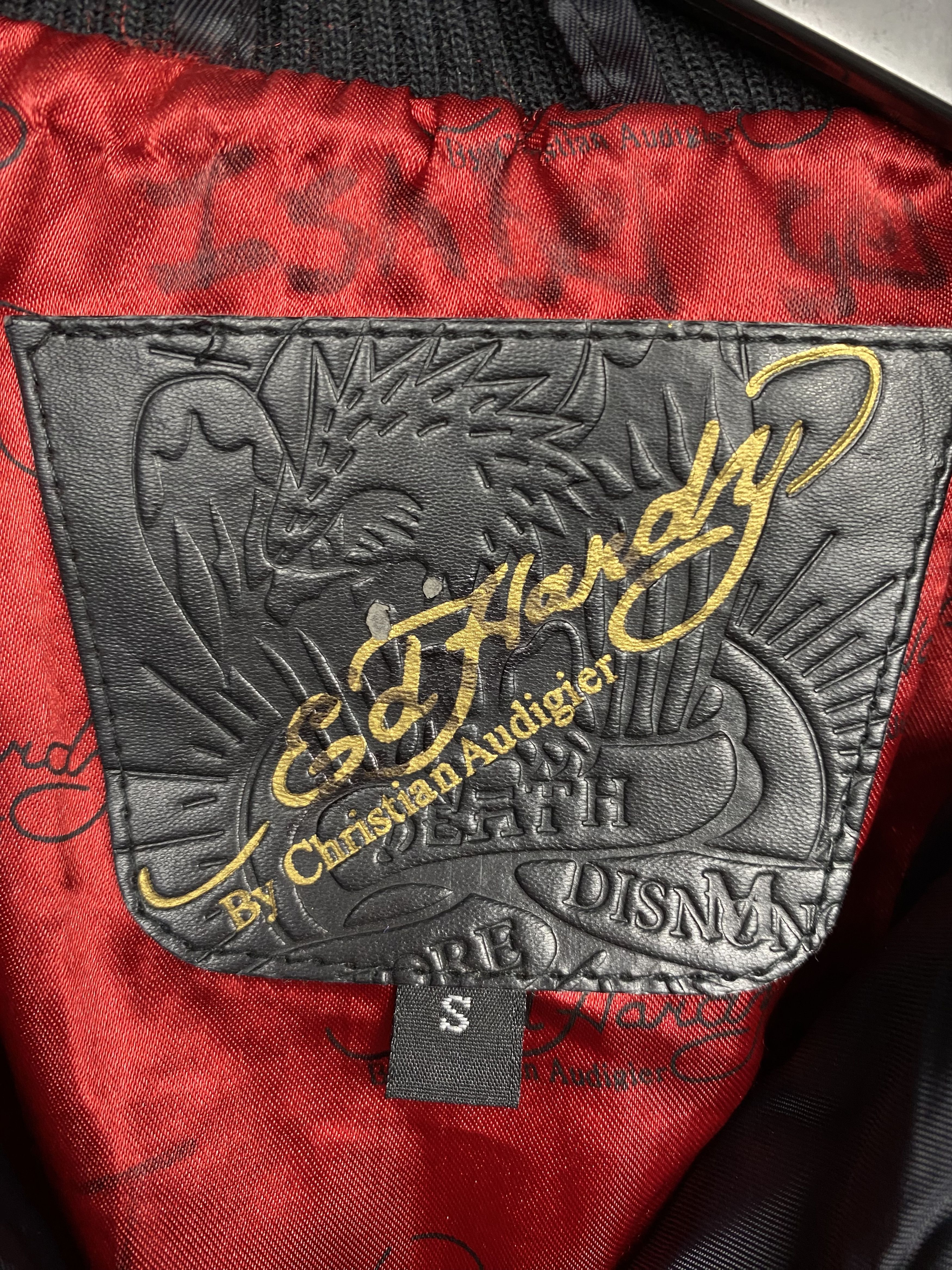 Christian Audigier × Ed Hardy Ed Hardy by Christian Audigier Vintage Womens Nylon Jacket Size S / US 4 / IT 40 - 8 Thumbnail