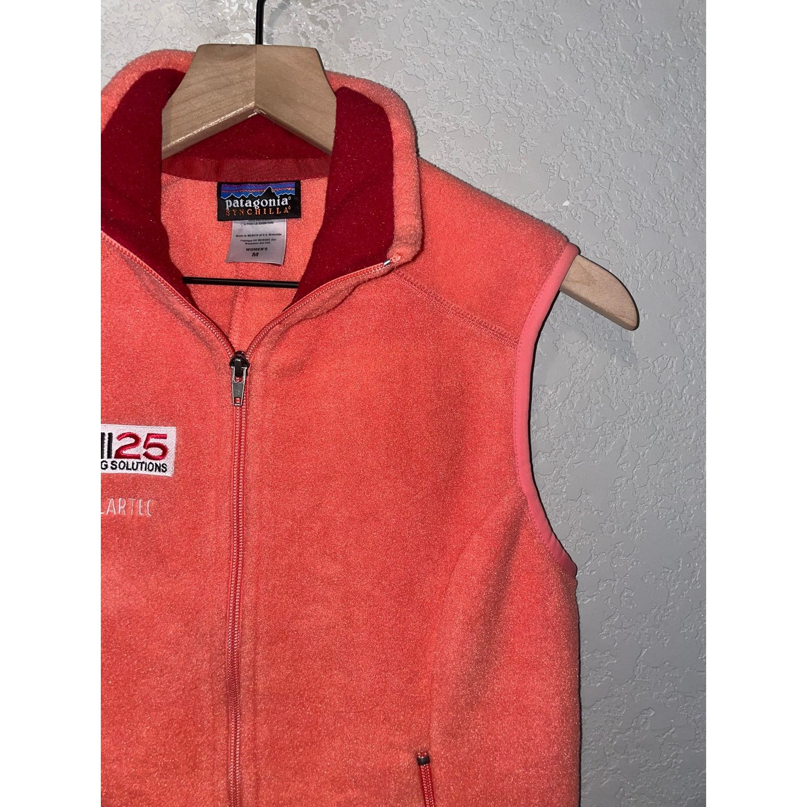 Patagonia Womens Patagonia Synchilla Pink Fleece Vest Polartec VTG M Size M / US 6-8 / IT 42-44 - 3 Thumbnail