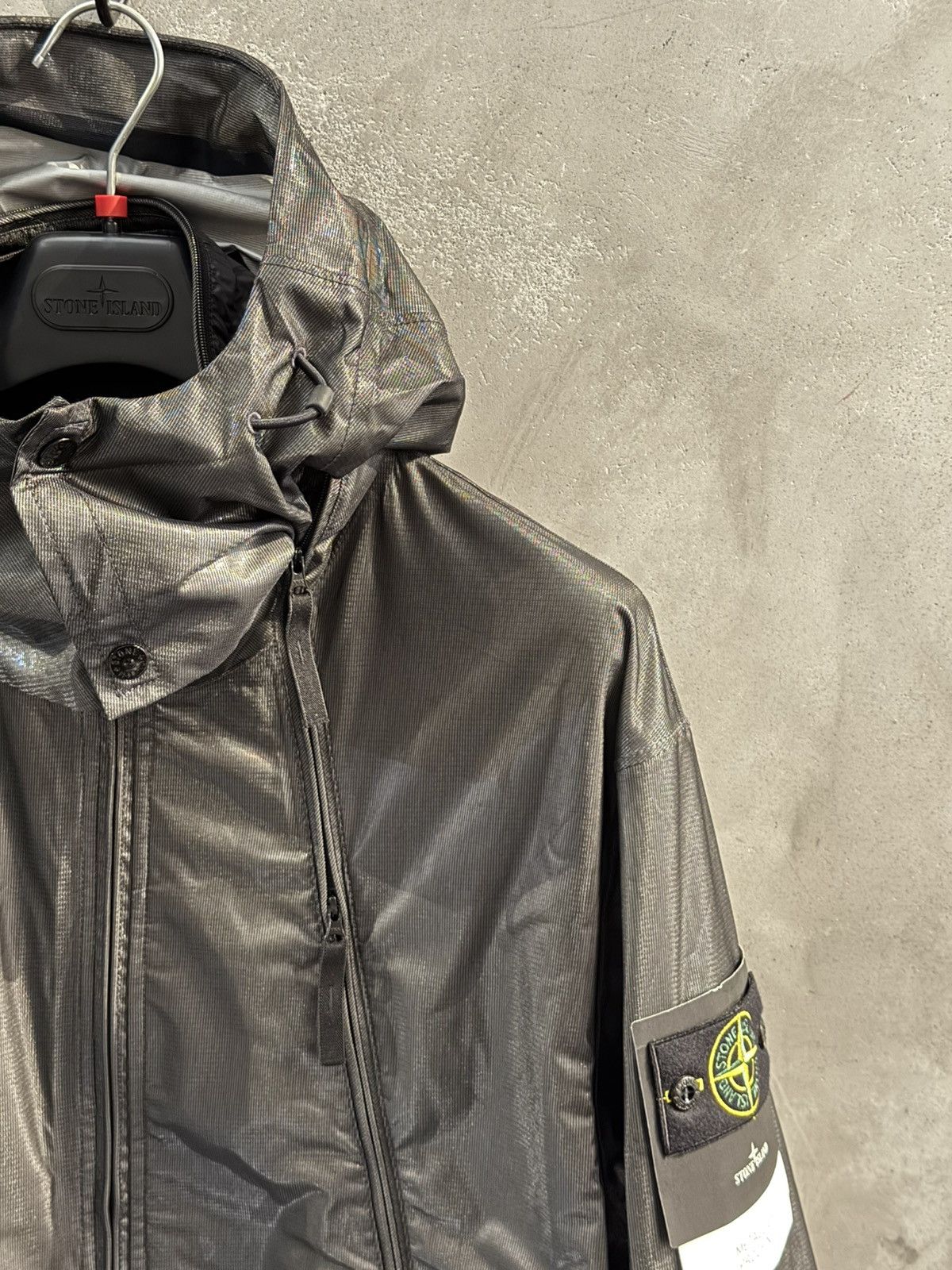 Stone Island 💎Stone Island 💎 Metallic Run Proof Nylon Jacket (XL) 💥 Size US XL / EU 56 / 4 - 1 Thumbnail