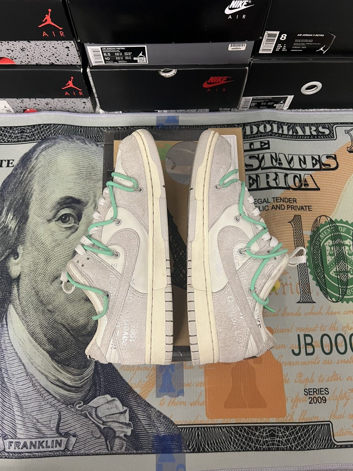 Nike Off White Nike Dunk Lot 14 Size US 9 / EU 42 - 4 Thumbnail