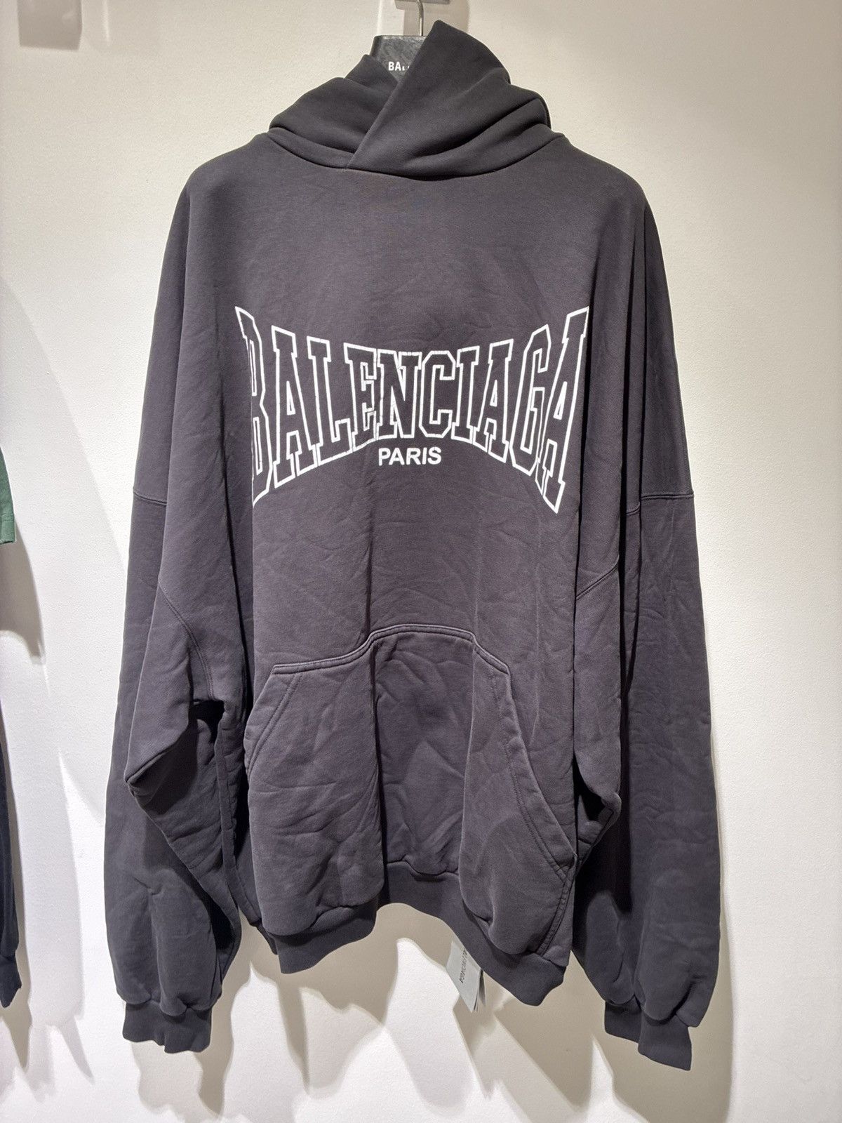 Balenciaga Balenciaga Boxing Washed Hoodie Size US S / EU 44-46 / 1 - 1 Thumbnail