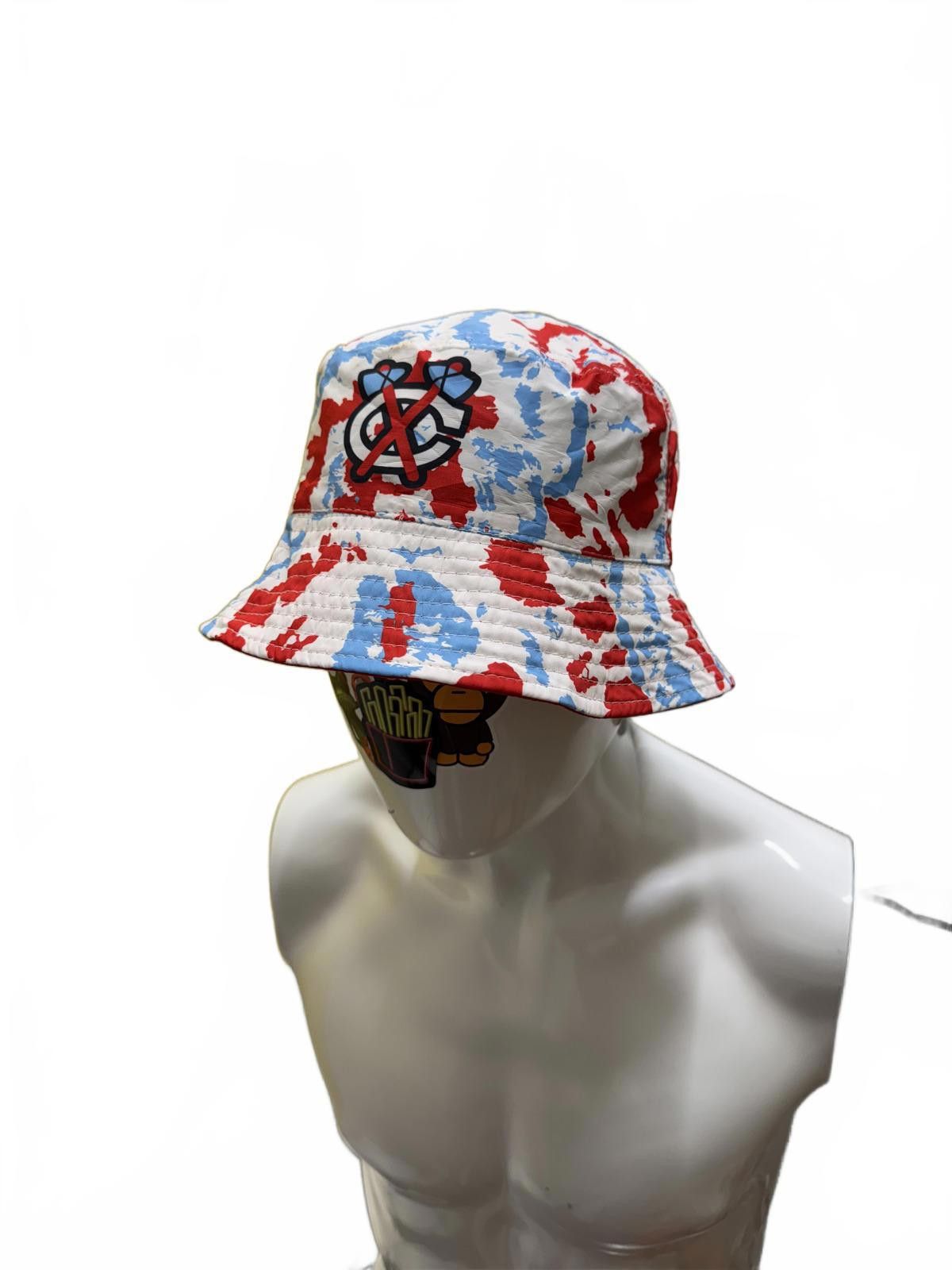 Unknown London Men's Chicago Tie-Dye Pattern Bucket Hat Size ONE SIZE - 3 Thumbnail