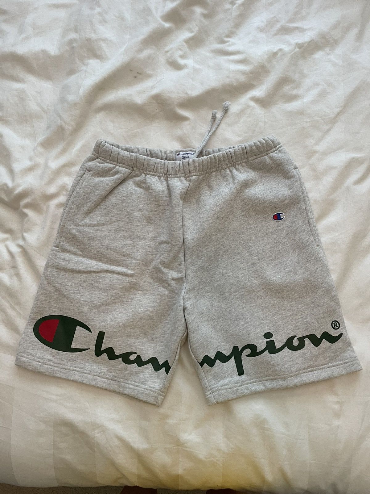 Champion × Supreme Supreme x Champion - Sweatshorts Shorts Size US 30 / EU 46 - 3 Thumbnail