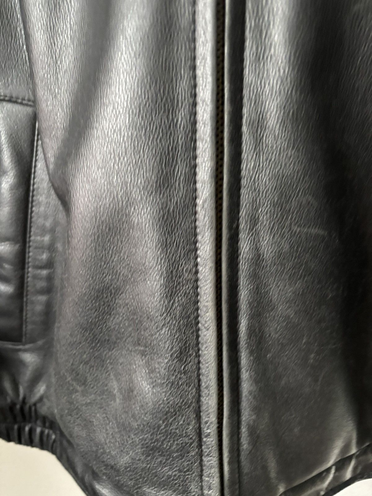 Vintage Vintage Croft & Barrow Genuine Leather Jacket Size US L / EU 52-54 / 3 - 7 Thumbnail