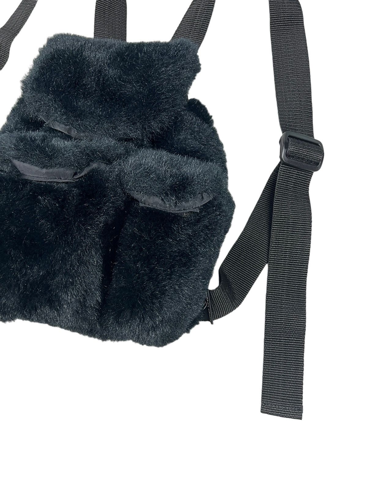 Japanese Brand 1990s Super Lovers Fur Rucksack Utility Backpack Size ONE SIZE - 2 Thumbnail