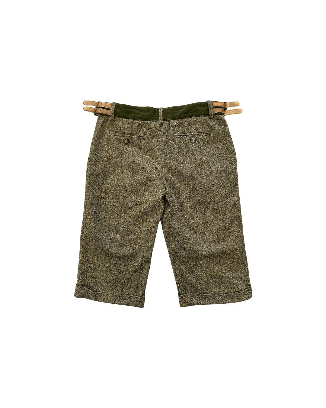 Dolce & Gabbana Dolce & Gabbana Speckled Tweed Cropped Pants Size 28" / US 6 / IT 42 - 6 Thumbnail