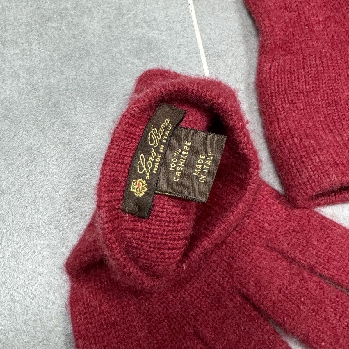 Loro Piana Loro Piana Cashmere Gloves One Size Size ONE SIZE - 7 Thumbnail