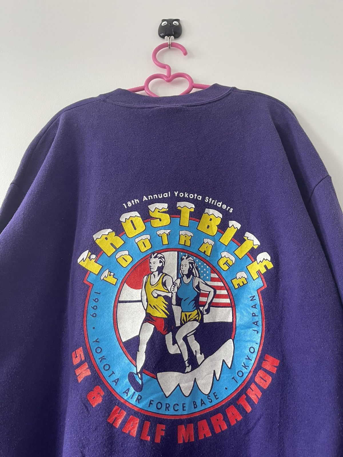 Vintage Rare Vintage YOKOTA STRIDERS 1999 Frostbite Foot Race Size US L / EU 52-54 / 3 - 2 Thumbnail