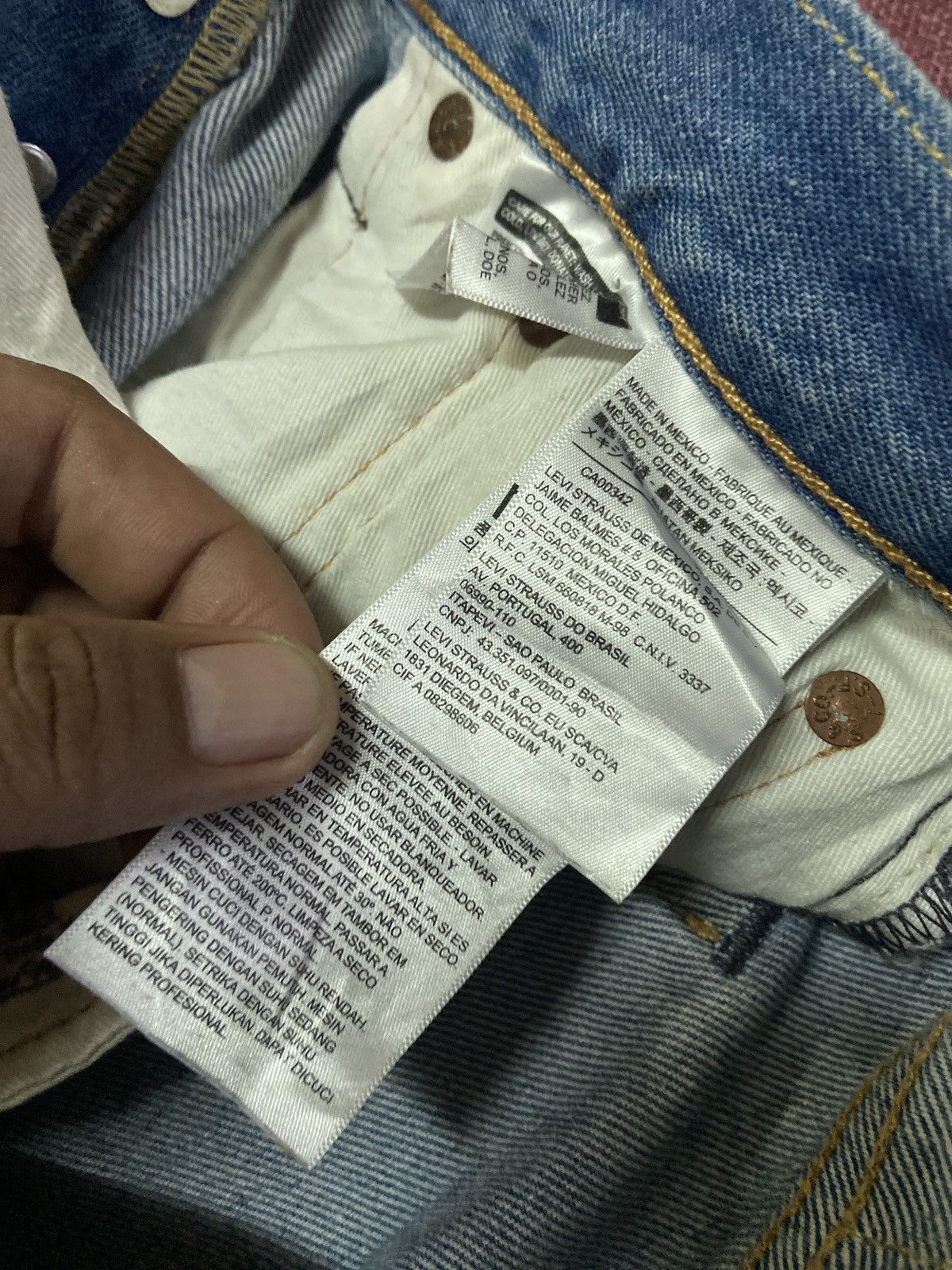 Levi's 👘SALE👘LEVIS 501 DENIM PANTS Size US 33 - 13 Thumbnail