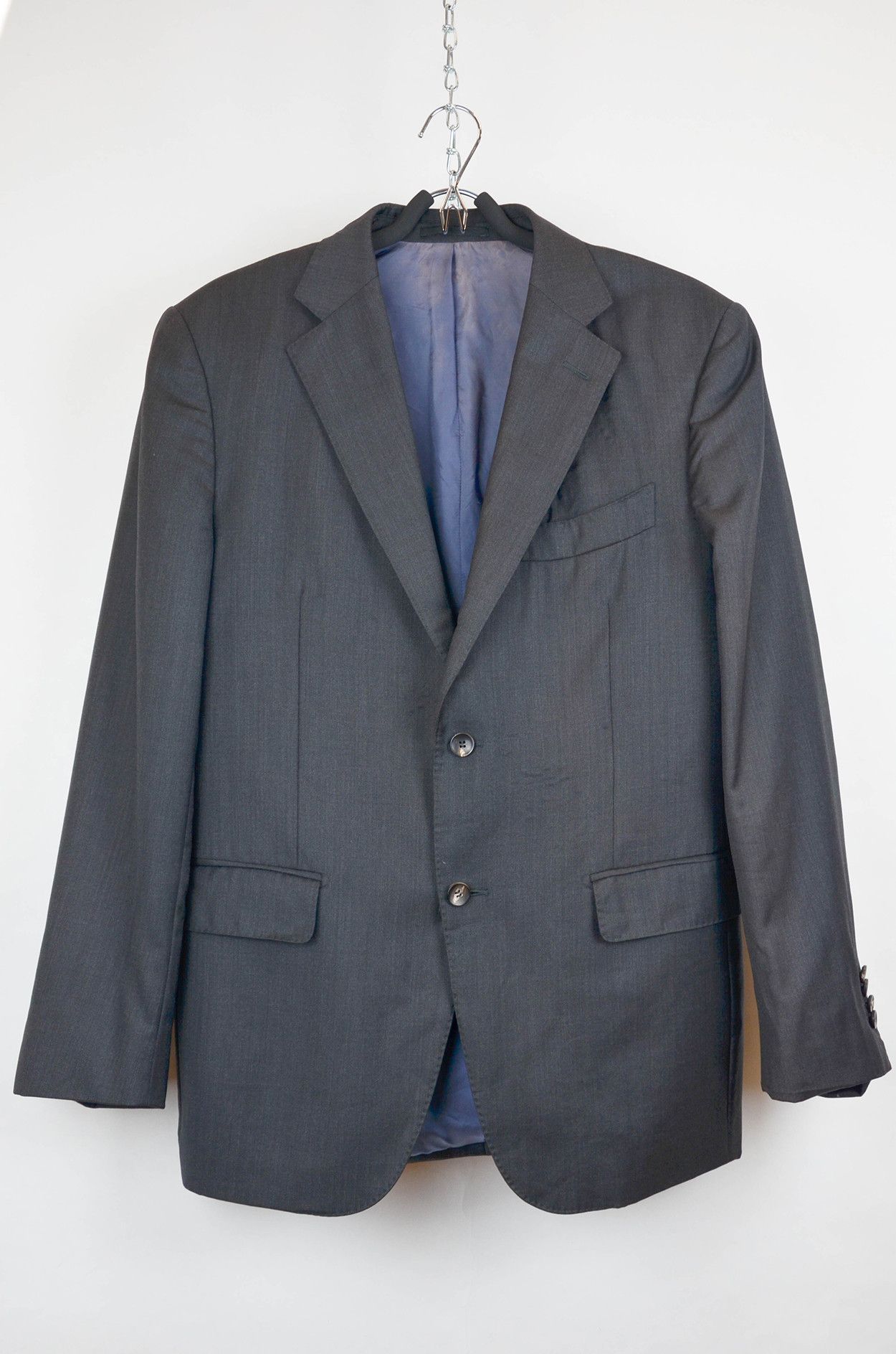 Designer Suitsupply Napoli Blazer Super 110s Wool Classic - 44 Size 50R - 1 Thumbnail