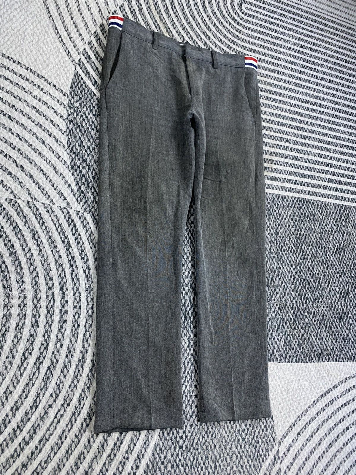 Thom Browne 🔥Thom Browne Dark Grey Casual Pants Size US 33 - 3 Thumbnail