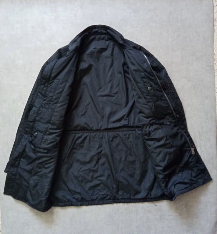 Prada Vintage Prada Milano Long Jacket Nylon OVERSIZED Size US L / EU 52-54 / 3 - 3 Thumbnail
