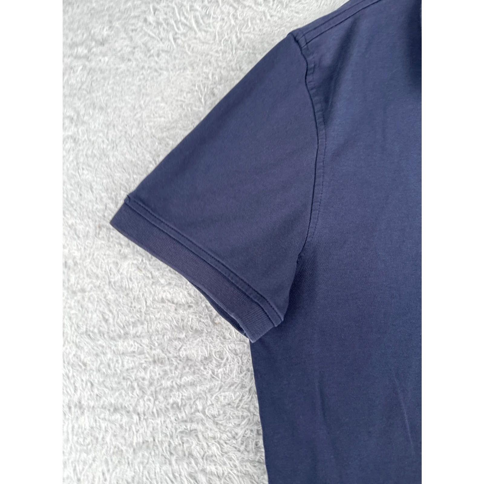 Tommy Hilfiger Tommy Hilfiger Polo Shirt Men Large Blue Classic Fit Short Sleeve 100% Cotton Golf Casual Size US L / EU 52-54 / 3 - 3 Thumbnail