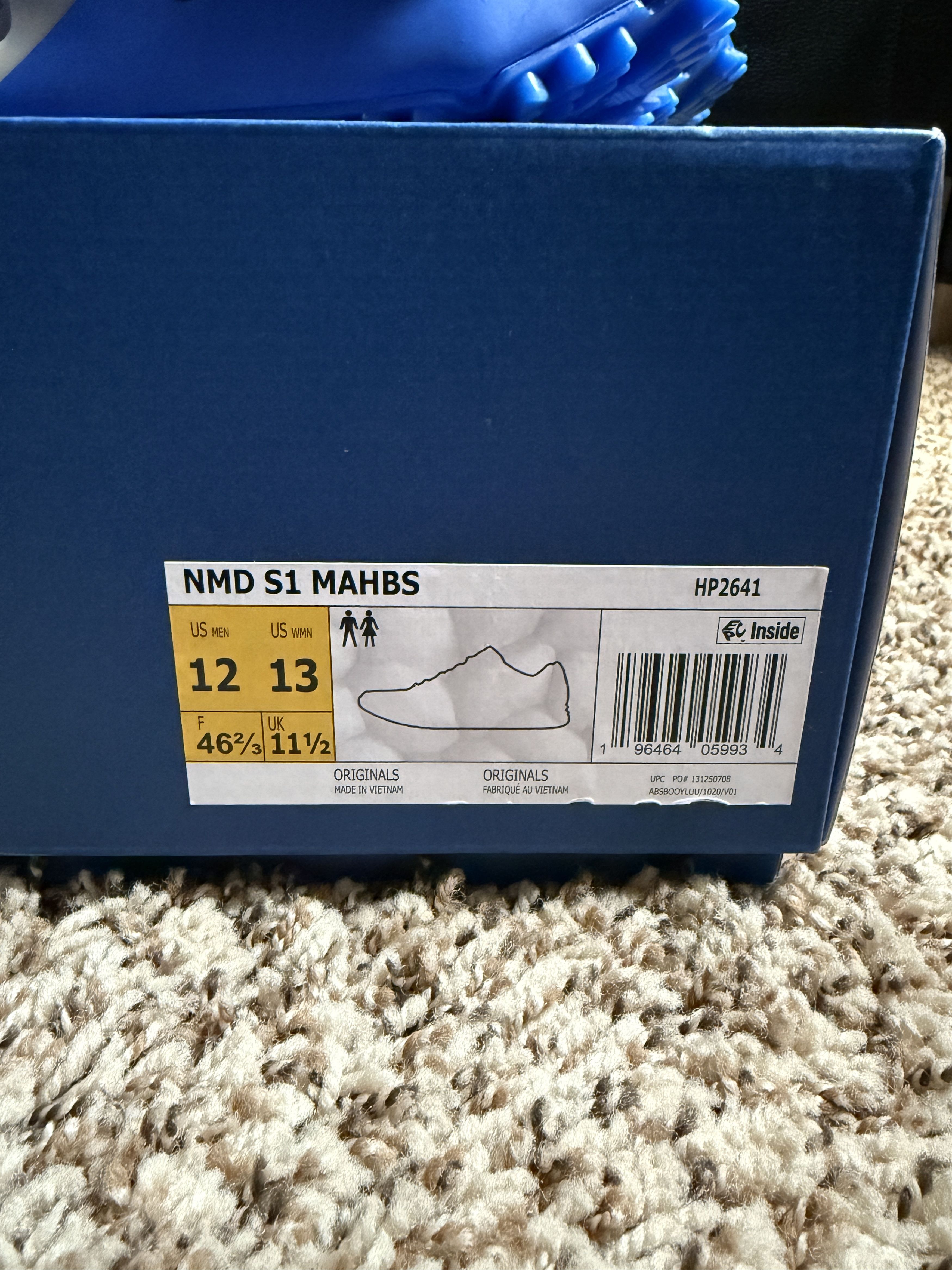 Adidas × Pharrell Pharrell Humanrace NMDs Blue Size US 12 / EU 45 - 10 Thumbnail