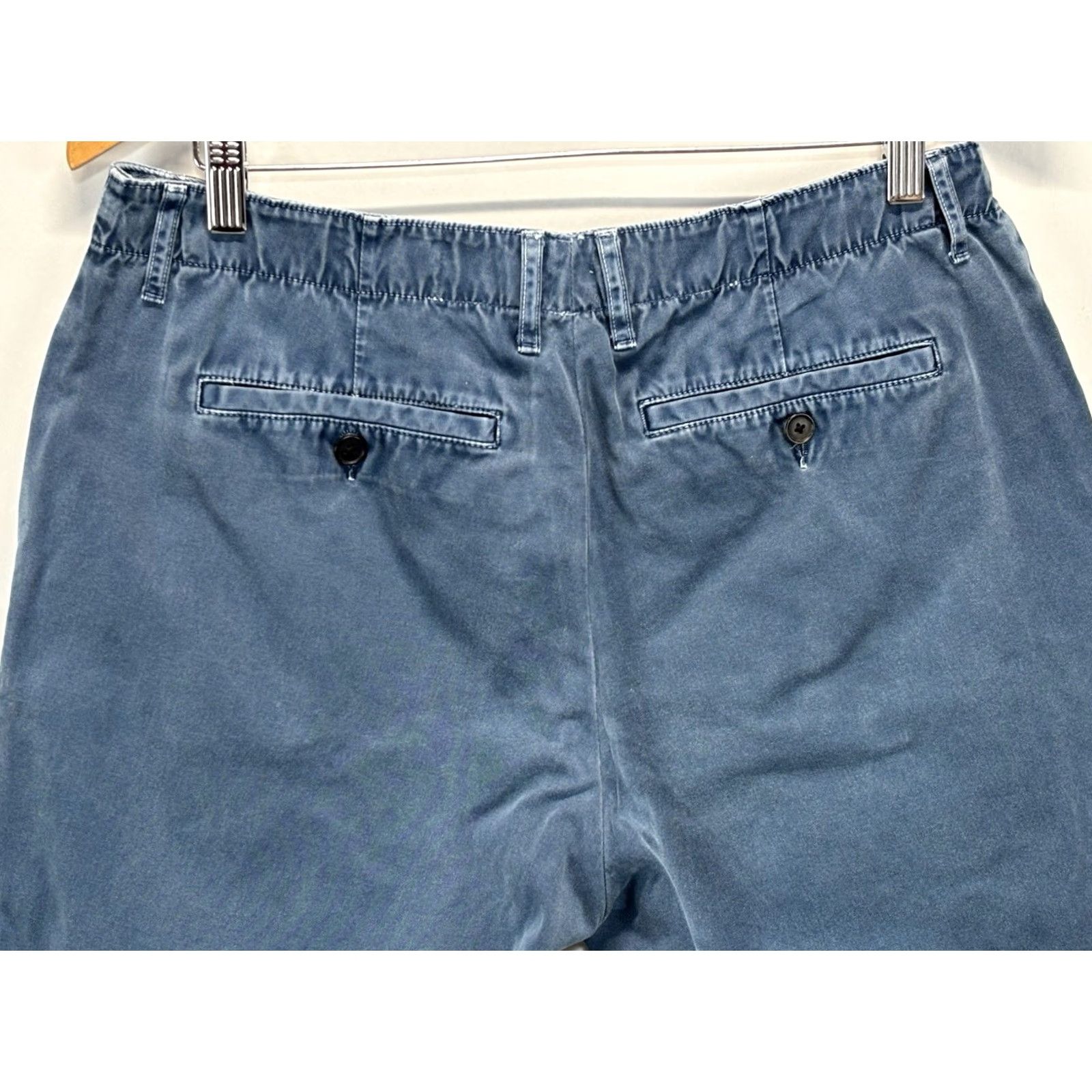 Billy Reid Billy Reid Chino Shorts Sz 34 (32x8) Men’s Blue Stone Wash Preppy Shirt? Size US 34 / EU 50 - 4 Thumbnail