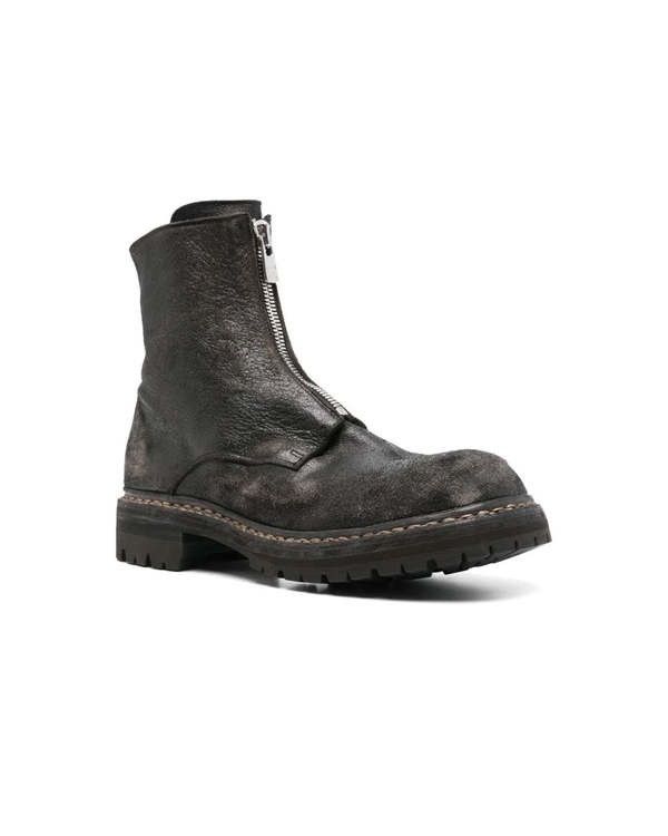 Guidi Guidi GR05FRV_RU Reverse Horse Leather Front Zip Boots Size US 12 / EU 45 - 3 Thumbnail