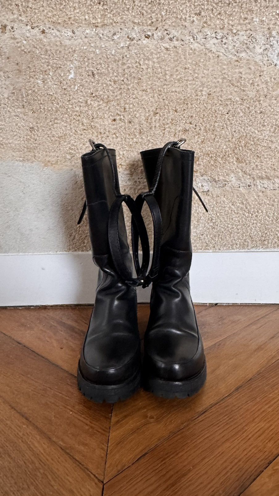 Prada Prada F/W2009 Leather Boots Size US 7 / IT 37 - 5 Thumbnail