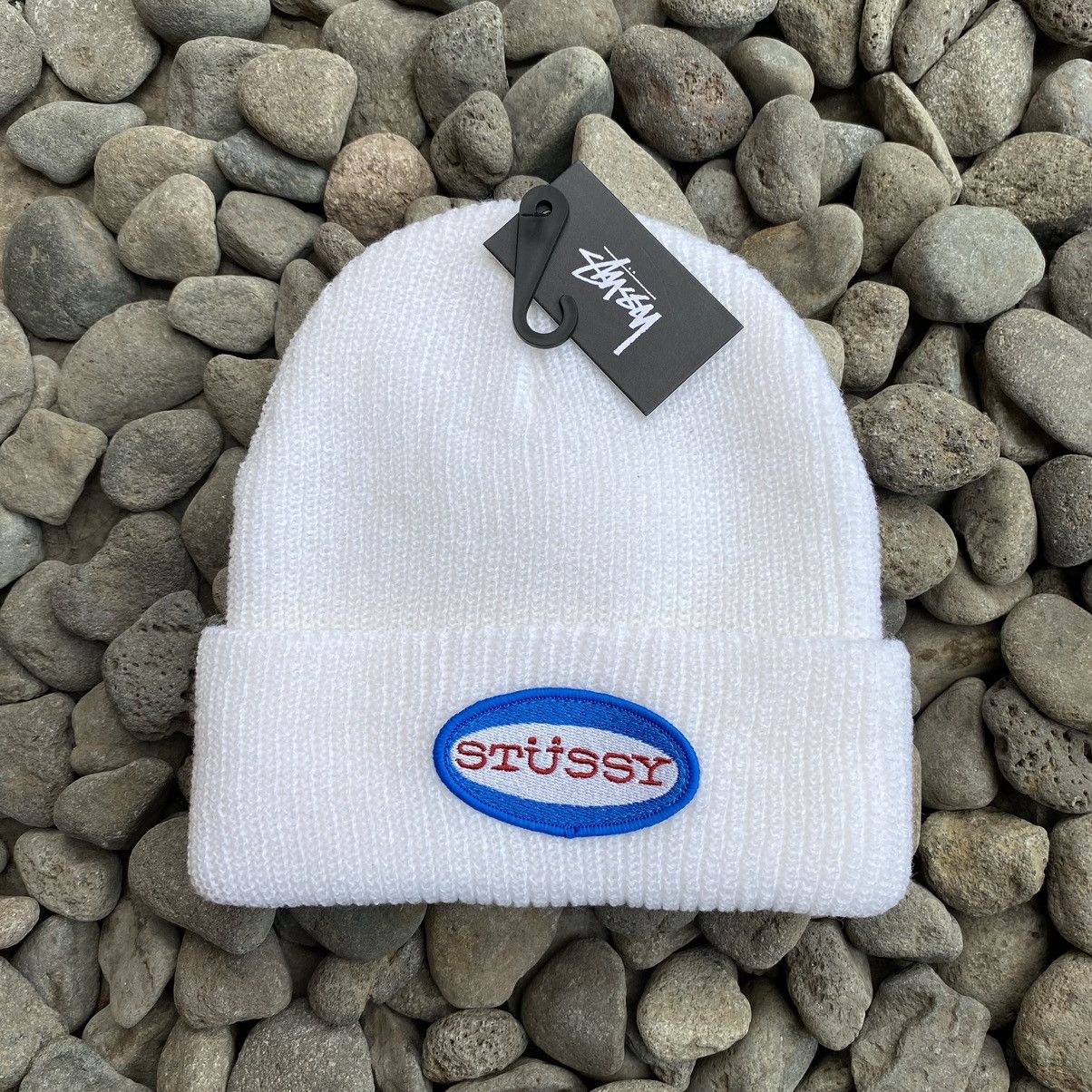 Stussy Stussy Oval Patch Beanie Hat Size ONE SIZE - 6 Thumbnail