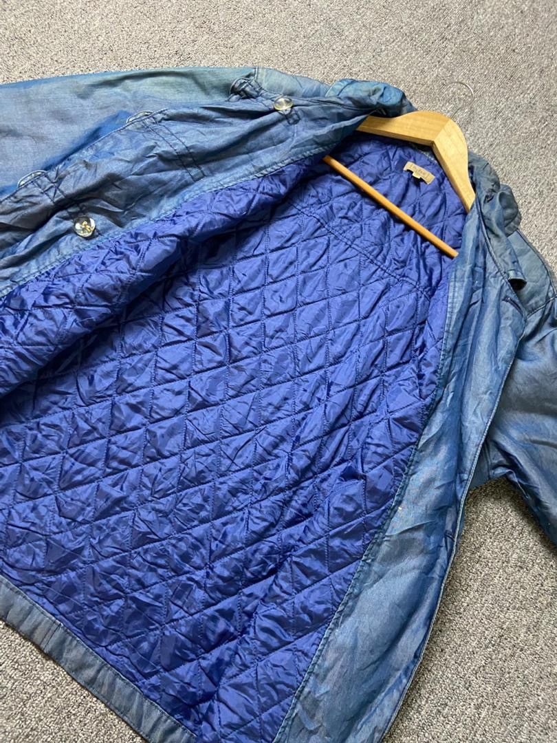 Japanese Brand ENNIME Brand Chambray Style Denim Coat (193) Size US S / EU 44-46 / 1 - 4 Thumbnail