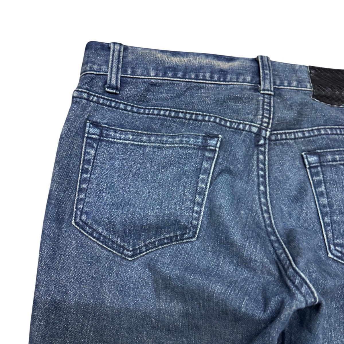 5351 POUR LES HOMMES 5351 Pour Les Hommes Denim Flare Jeans Hedi Slimane Size US 32 / EU 48 - 11 Thumbnail