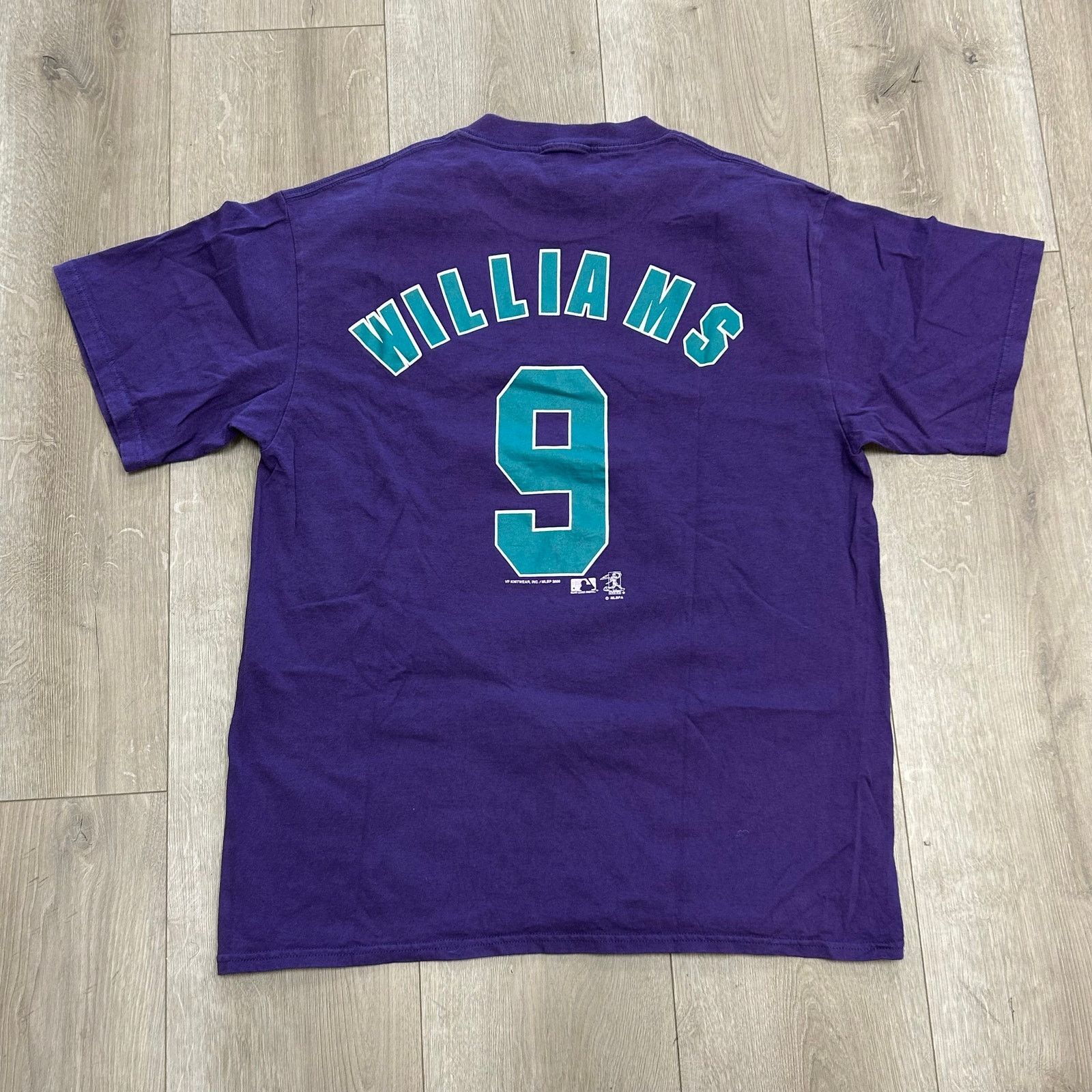 Vintage Vintage 2000 Arizona Diamond Backs Purple Williams #9 Tee Size US L / EU 52-54 / 3 - 7 Thumbnail
