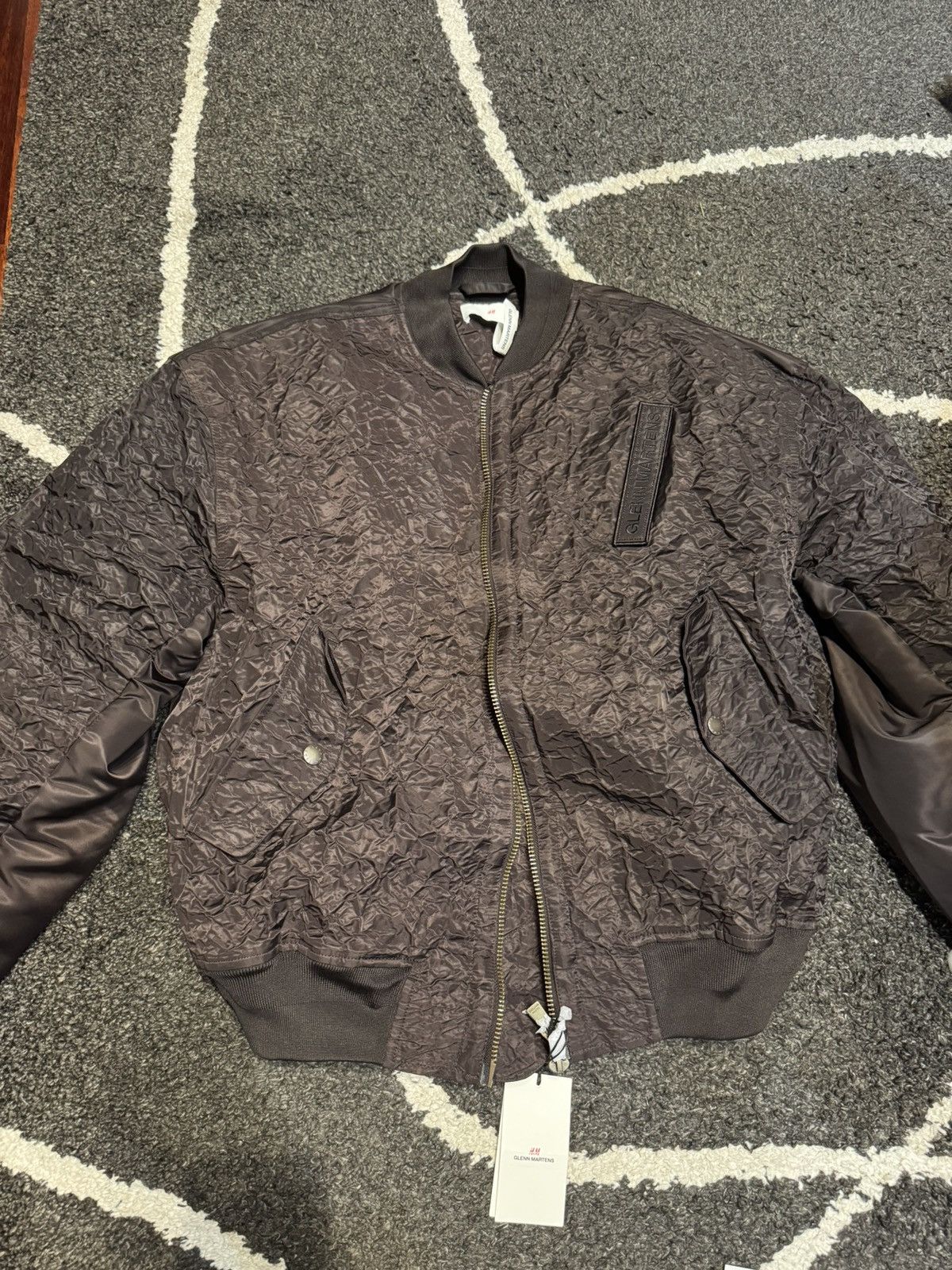 H&M H&M Glenn Martens Bomber Jacket viral Size S / US 4 / IT 40 - 1 Thumbnail
